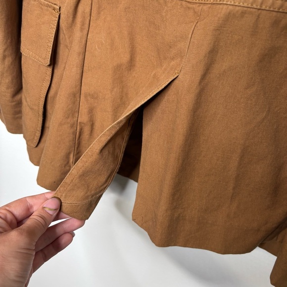 Ralph Lauren Blue Label Brown Cotton Equestrian Blazer Women’s - Picture 8 of 12